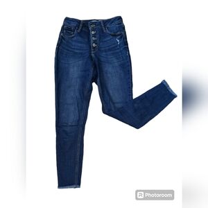 Old Navy Women's Size 4 Super Skinny High Rise Secret Slim Pocket Pre-Owned Cute